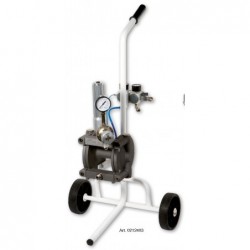 Pumpa K24 s dvojitou membránou a sacím systémem na vozíku